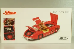 Mercedes-Benz 300 SL Gullwing (W198) Coupe 1955,red, 450060100, Schuco 1:18