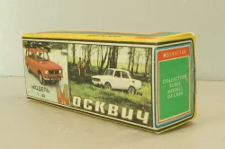 Москвич-2141 светло-серый, cентябрь 1992г.,  Тантал/Радон 1:43