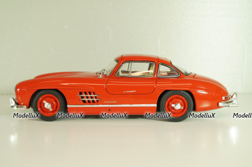 Mercedes-Benz 300 SL Gullwing (W198) Coupe 1955,red, 450060100, Schuco 1:18
