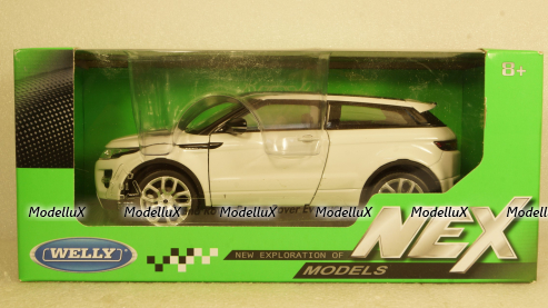 Land Rover Range Rover Evoque white, 24021, Welly 1:24