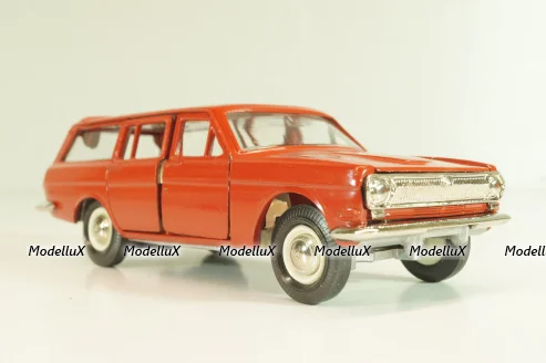 Газ-2402 Волга, красная, июнь 1988г., Тантал/Радон 1:43