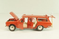 Газ-2402 Волга, красная, июнь 1988г., Тантал/Радон 1:43