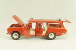 Газ-2402 Волга, красная, июнь 1988г., Тантал/Радон 1:43