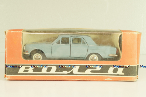 Газ-24 Волга, серая, апрель 1993г., Тантал/Радон 1:43