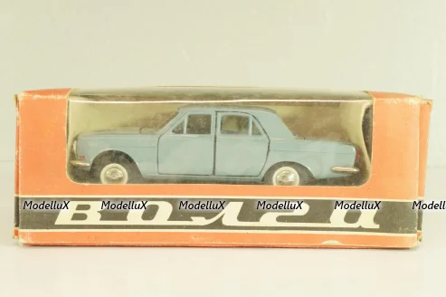 Газ-24 Волга, серая, апрель 1993г., Тантал/Радон 1:43