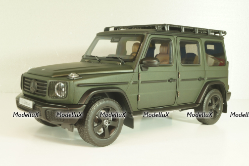 Mercedes-Benz G500 (W465) Professional Line 2022, olive, B66960662, Norev 1:18