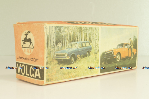 Газ-24 Волга, серая, апрель 1993г., Тантал/Радон 1:43