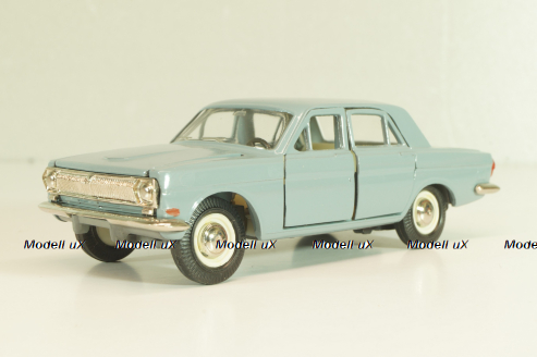 Газ-24 Волга, серая, апрель 1993г., Тантал/Радон 1:43