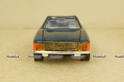 Mercedes 350SL blue, Corgi 1:43