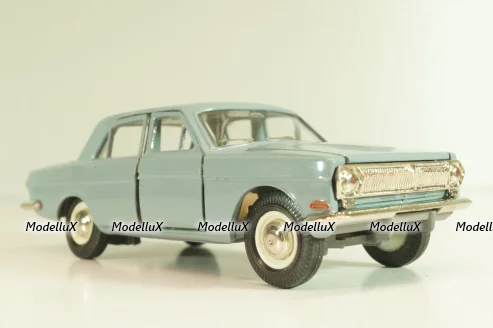 Газ-24 Волга, серая, апрель 1993г., Тантал/Радон 1:43