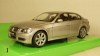 BMW 330i, metallic-grey, Welly 1:24 