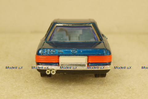 Mercedes 350SL blue, Corgi 1:43