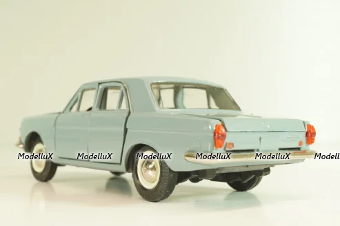 Газ-24 Волга, серая, апрель 1993г., Тантал/Радон 1:43