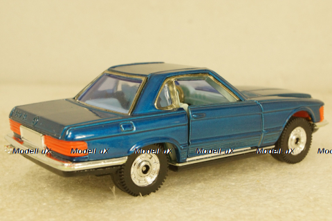 Mercedes 350SL blue, Corgi 1:43