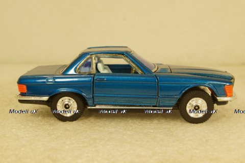 Mercedes 350SL blue, Corgi 1:43