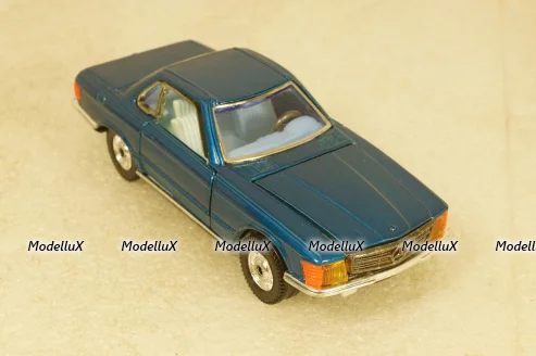Mercedes 350SL blue, Corgi 1:43