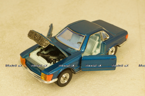 Mercedes 350SL blue, Corgi 1:43