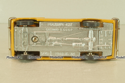 Москвич-427 А4 охра, апрель 1977г., Тантал/Радон 1:43
