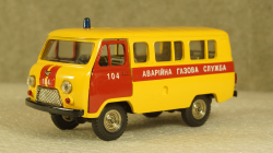 Уаз-452 А41 Служба газа, SM_models 1:43 