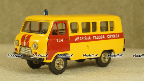 Уаз-452 А41 Служба газа, SM_models 1:43 