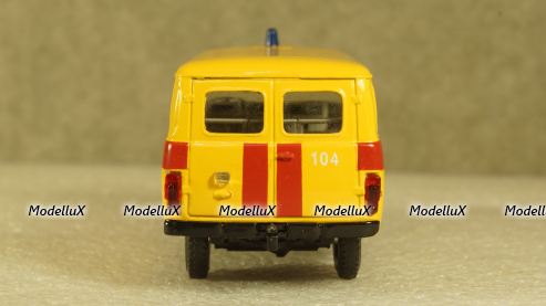 Уаз-452 А41 Служба газа, SM_models 1:43 