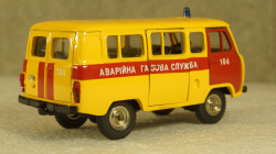 Уаз-452 А41 Служба газа, SM_models 1:43 