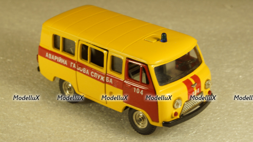 Уаз-452 А41 Служба газа, SM_models 1:43 