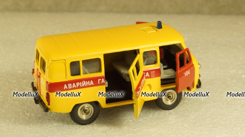 Уаз-452 А41 Служба газа, SM_models 1:43 