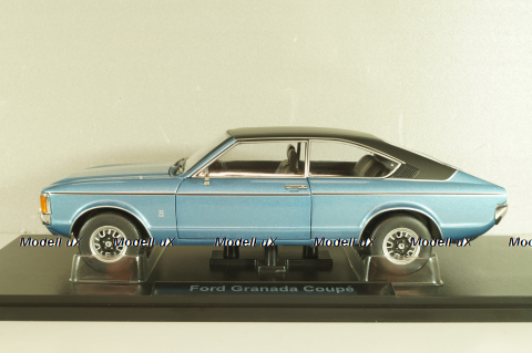 Ford Granada Coupe 1974, blue/black, L.e 702 pcs, 18080002, Touring 1:18