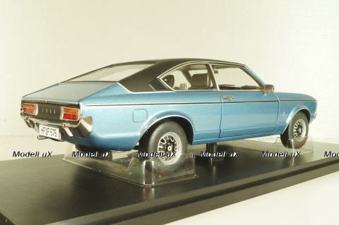 Ford Granada Coupe 1974, blue/black, L.e 702 pcs, 18080002, Touring 1:18