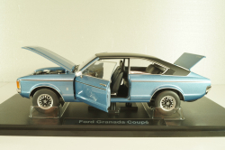 Ford Granada Coupe 1974, blue/black, L.e 702 pcs, 18080002, Touring 1:18