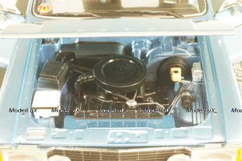 Ford Granada Coupe 1974, blue/black, L.e 702 pcs, 18080002, Touring 1:18