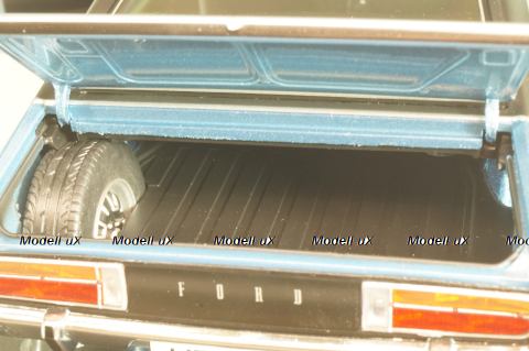 Ford Granada Coupe 1974, blue/black, L.e 702 pcs, 18080002, Touring 1:18