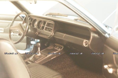 Ford Granada Coupe 1974, blue/black, L.e 702 pcs, 18080002, Touring 1:18