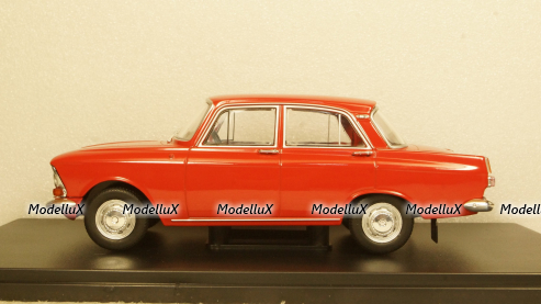 Москвич 412 красный, WB124073, WhiteBox 1:24