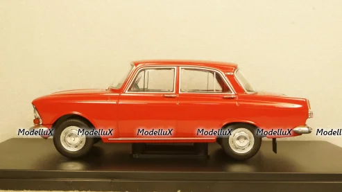 Москвич 412 красный, WB124073, WhiteBox 1:24
