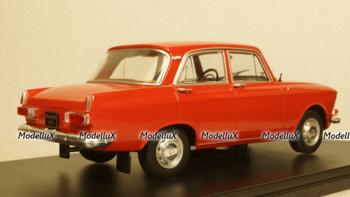 Москвич 412 красный, WB124073, WhiteBox 1:24