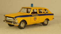 Иж-1500 Комби Милиция дно перевертыш, пластик, Тантал/Радон 1:43