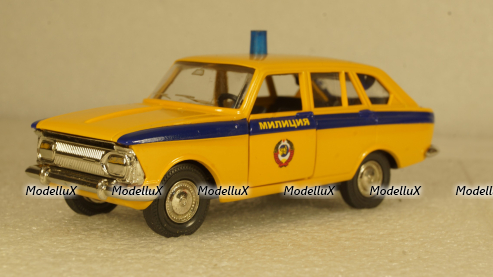 Иж-1500 Комби Милиция дно перевертыш, пластик, Тантал/Радон 1:43