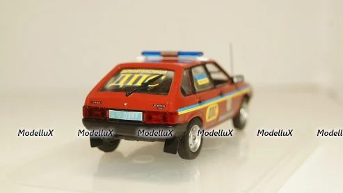 Иж-1500 Комби Милиция  дно перевертыш, пластик, Тантал/Радон 1:43