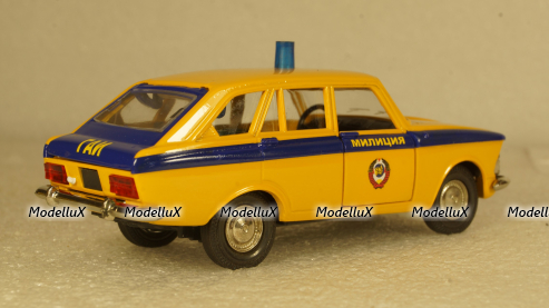 Иж-1500 Комби Милиция дно перевертыш, пластик, Тантал/Радон 1:43