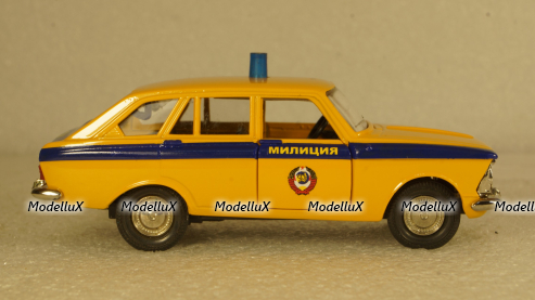 Иж-1500 Комби Милиция дно перевертыш, пластик, Тантал/Радон 1:43
