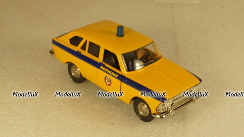 Иж-1500 Комби Милиция дно перевертыш, пластик, Тантал/Радон 1:43