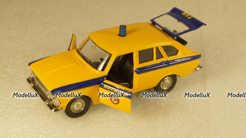 Иж-1500 Комби Милиция дно перевертыш, пластик, Тантал/Радон 1:43