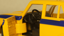 Иж-1500 Комби Милиция дно перевертыш, пластик, Тантал/Радон 1:43