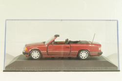 Mercedes-Benz 320 CE-24 (A124) Cabriolet, maroon, 430003515, Minichamps 1:43