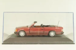 Mercedes-Benz 320 CE-24 (A124) Cabriolet, maroon, 430003515, Minichamps 1:43