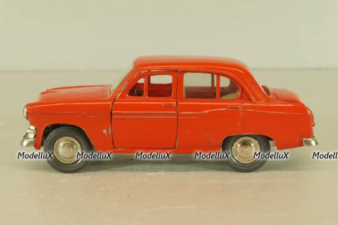 Москвич-403 А7, красный, Тантал/Радон 1:43