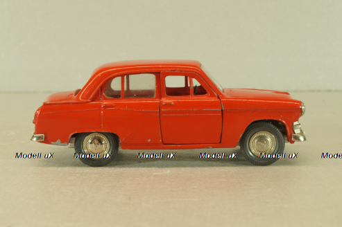 Москвич-403 А7, красный, Тантал/Радон 1:43