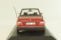 Mercedes-Benz 320 CE-24 (A124) Cabriolet, maroon, 430003515, Minichamps 1:43